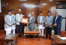महाशिला गाउँपालिका महालेखापरीक्षकको कार्यालयबाट सम्मानित